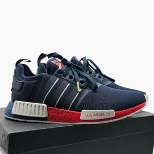Adidas NMD_R1 Los Angeles Navy Red White Mens Sneakers FY1162 Size 9.5